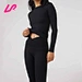 casual black pants
